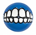 Мяч с отверстием для лакомства GRINZ синий